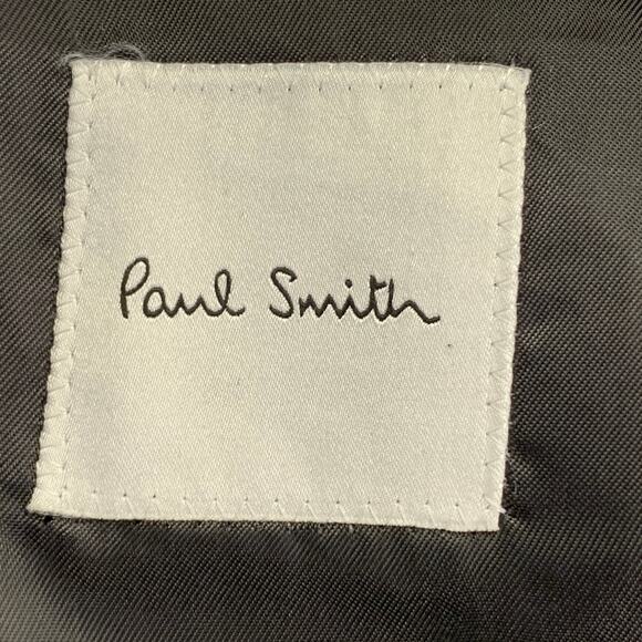 PAUL SMITH Size 38 Forest Green Wool Cashmere Peak Lapel Coat - Picture 5 of 7